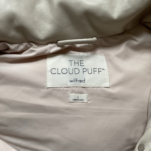 Wilfred The Cloud Puff, Matte Pearl, vegan leather, L - Picture 4 of 13
